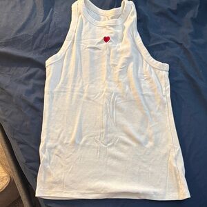 A New Day Ribbed White Top